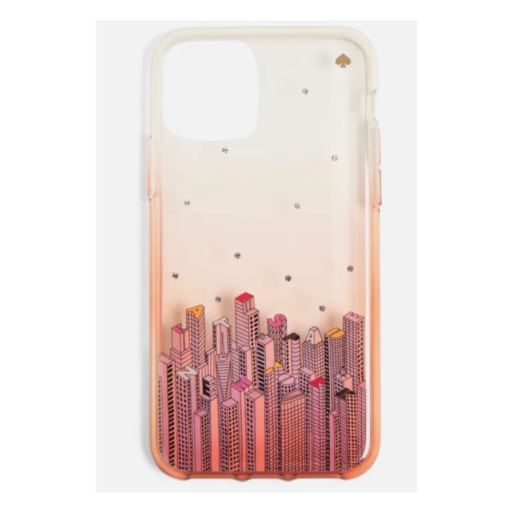 NWB Kate Spade New York Jeweled city skyline iPhone 11 PRO